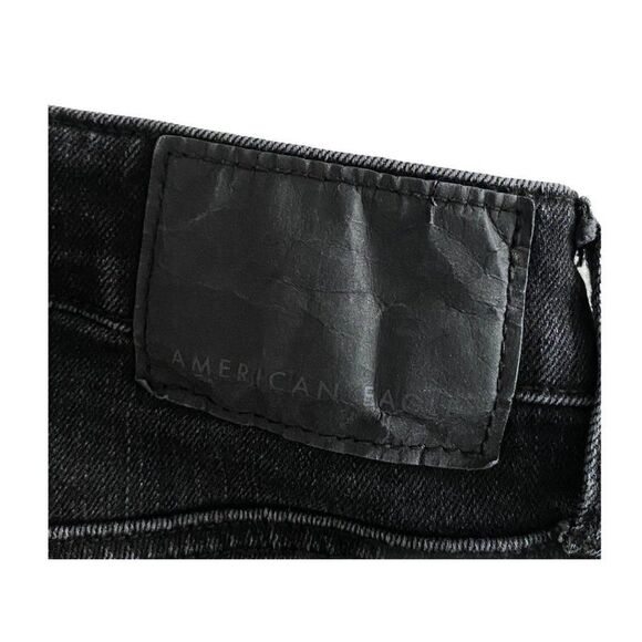 AMERICAN EAGLE Men's Distressed Flex Black 26x28 - Picture 10 of 12